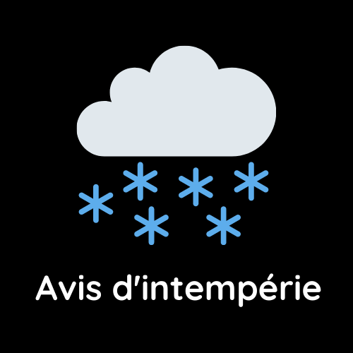 Avis d'intempérie